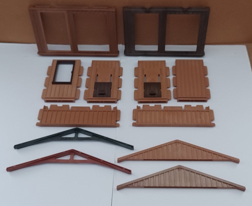 playmobil onderdelen steck huisjes/kastelen, Ophalen of Verzenden, Gebruikt, Losse onderdelen
