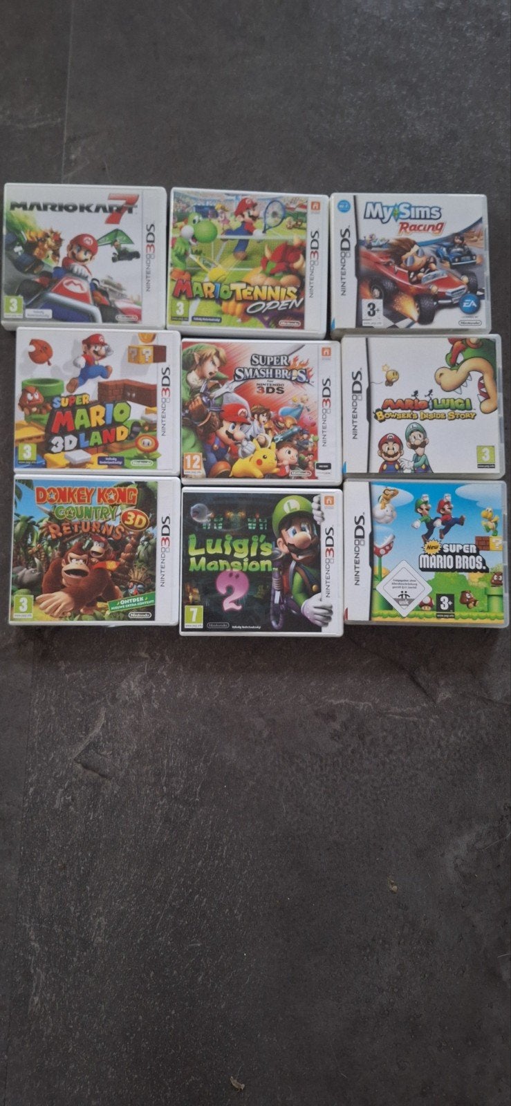 Nintendo 3DS & DS games - €5-€25 ligt eraan welk-allemaal 75, Ophalen, Gebruikt, Overige genres, Vanaf 3 jaar