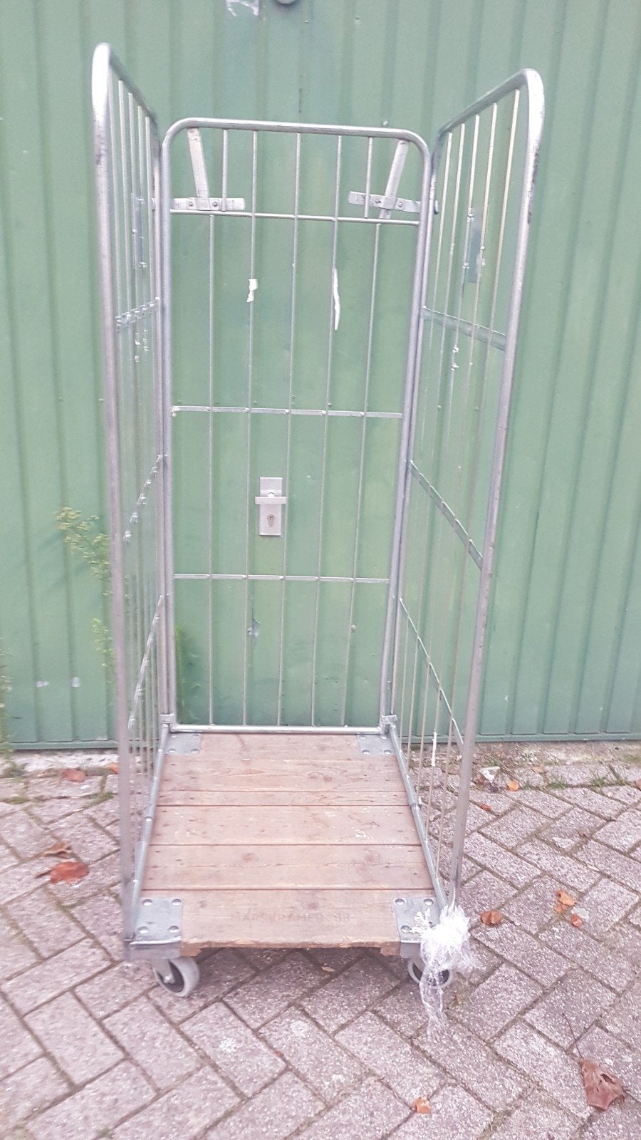 Set 3heks rolcontainers magazijnkar rolwagen kar verhuizing, 100 liter of meer, Ophalen, Gebruikt, Transportkar