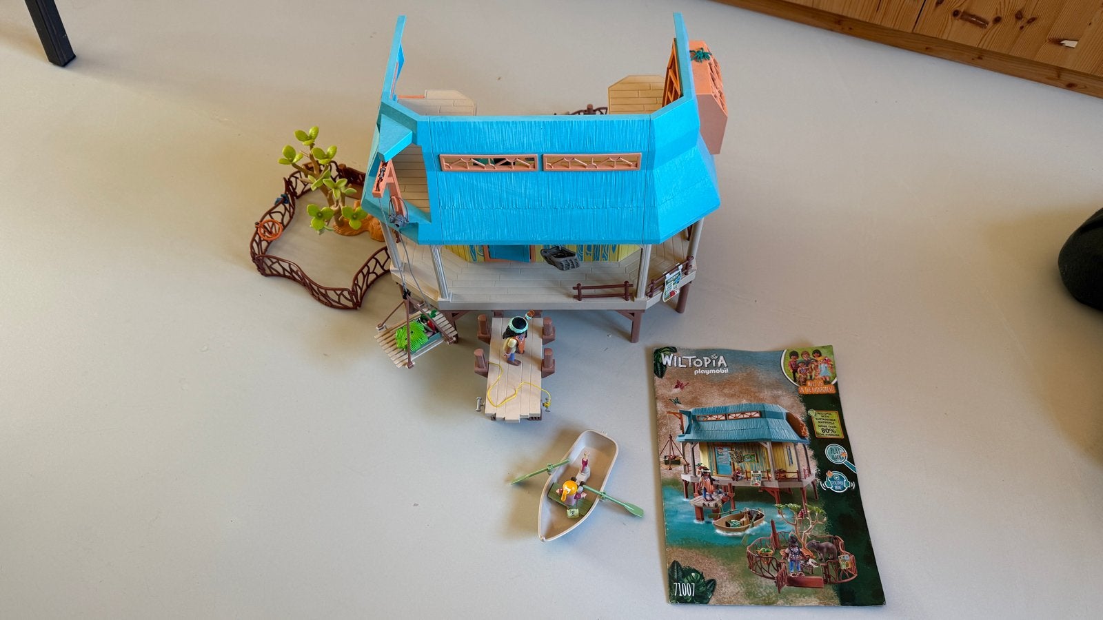 Playmobil Wiltopia 71007 Dierenverzorgingscentrum, Ophalen of Verzenden, Zo goed als nieuw