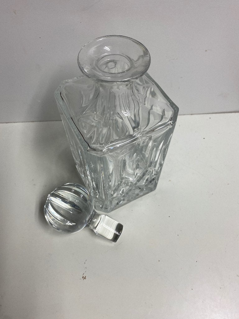 Whiskeykaraf vervaardigd uit kristal, Ophalen of Verzenden, Gebruikt, Kristal, Overige typen