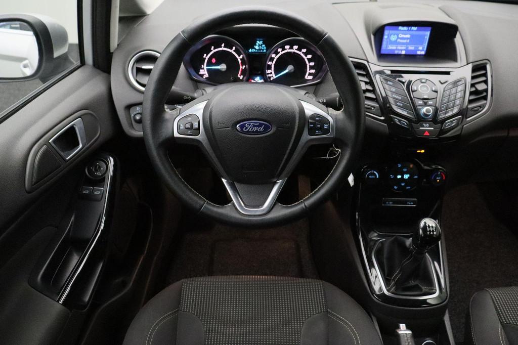 Ford Fiesta 1.0 EcoBoost Titanium 2017 | Airco | Navigatie |, Auto's, Ford, Voorwielaandrijving, Euro 6, 23 km/l, Bedrijf