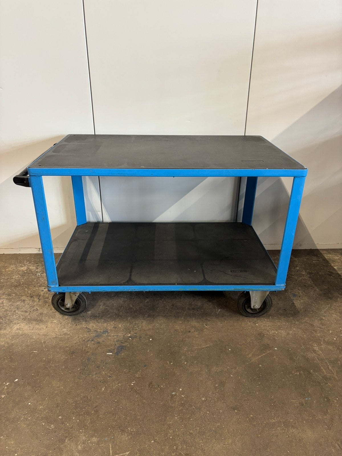 Eurokraft tafelwagen 125x80cm / magazijnwagen / magazijnkar, Ophalen, Gebruikt, Transportkar, .