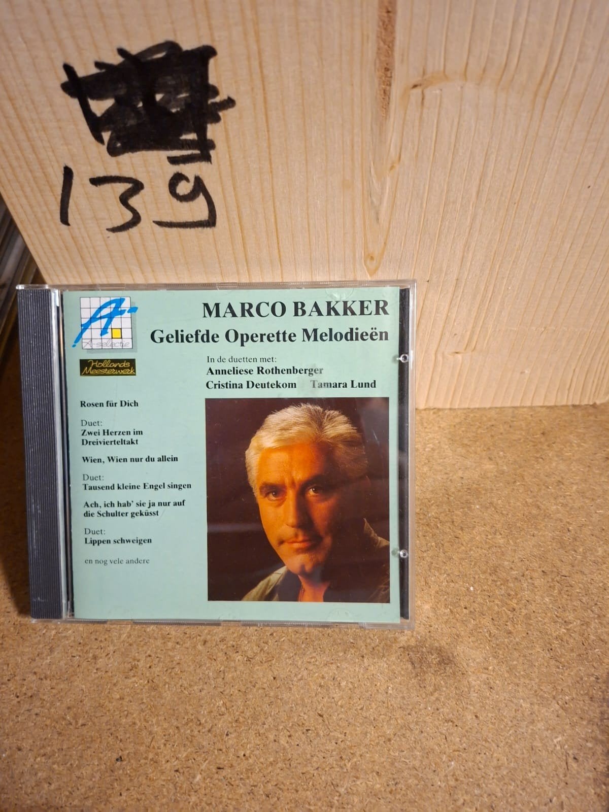 Marco Bakker - Geliefde Operette Melodieën CD, Cd's en Dvd's, Ophalen of Verzenden, Gebruikt, Album, Opera of Operette