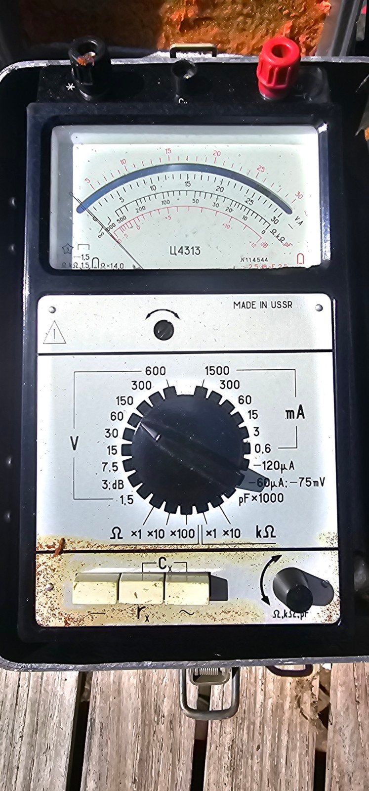 Vintage Multimeter Ц4313 (U4313) Made in USSR, Ophalen of Verzenden