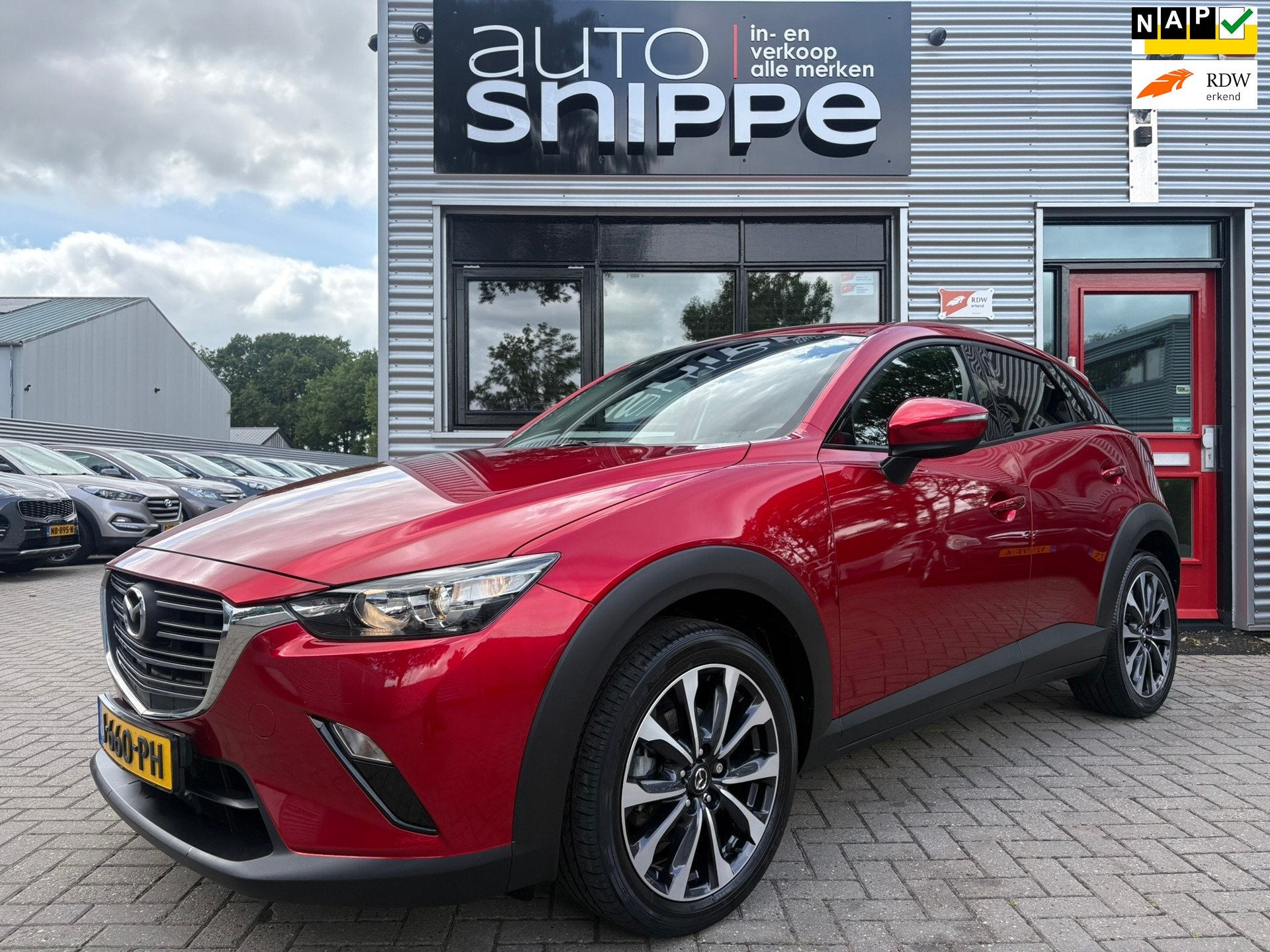 Mazda CX-3 2.0 SkyActiv-G 121 Sportive -1STE EIGENAAR!-DEALE, Auto's, 1998 cc, Stof, 4 cilinders, Origineel Nederlands