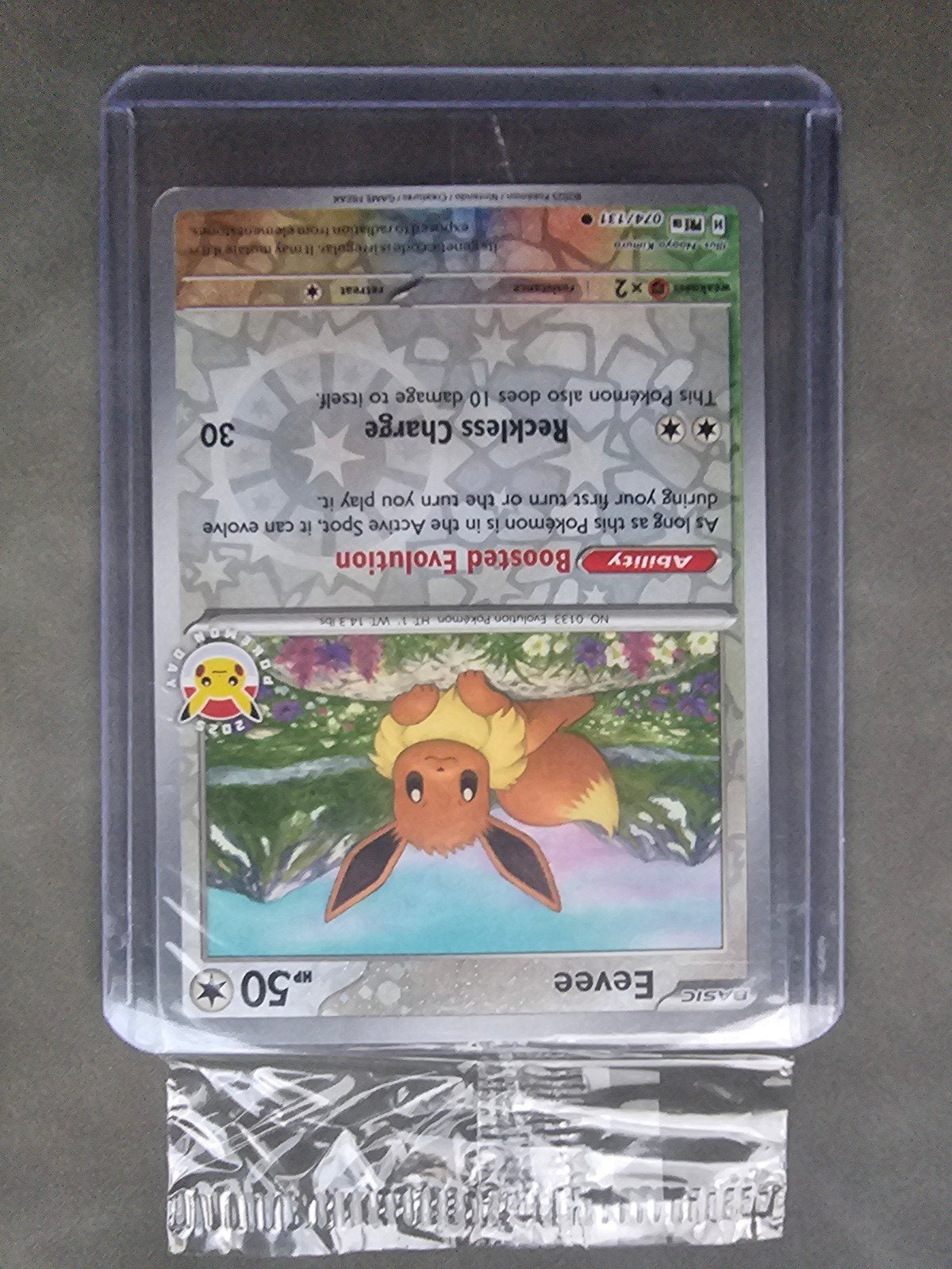 Pokémon Eevee Promo Kaart - EN Promo Card Eevee, Ophalen of Verzenden, Nieuw, Losse kaart