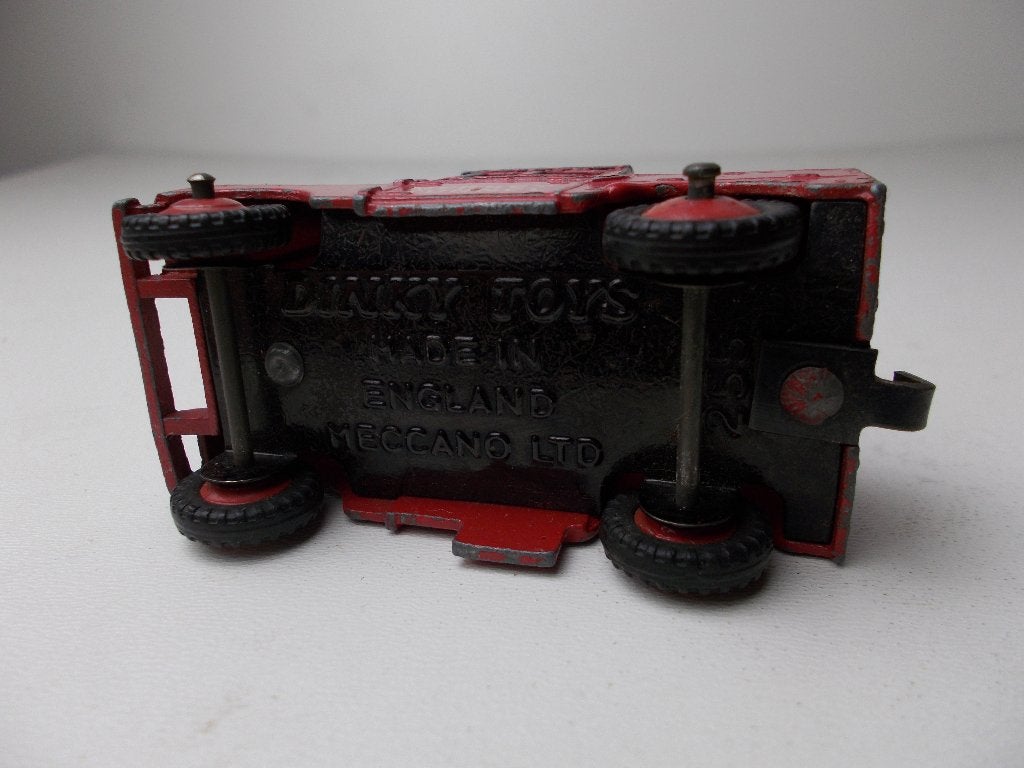 1955 Dinky Toys 255 MERSEY TUNNEL POLICE LAND ROVER., Ophalen of Verzenden, Gebruikt, Auto, Dinky Toys