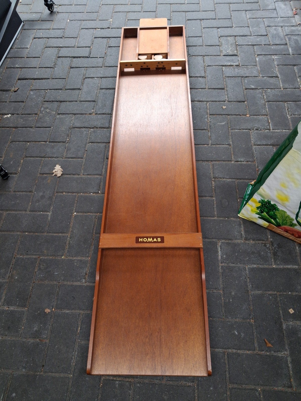 Homas Wedstrijd Sjoelbak - Klassiek Spelplezier, Een of twee spelers, Ophalen, Gebruikt, Homas