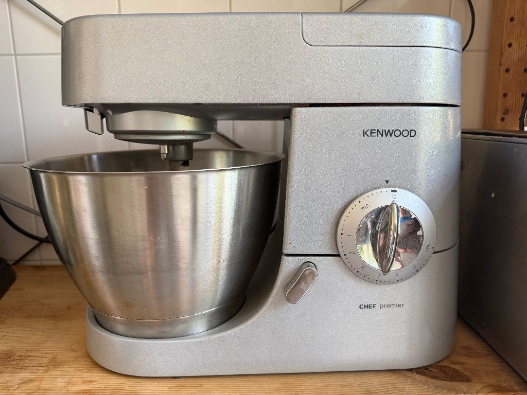 Kenwood chef premier, Ophalen, 4 liter of meer, 3 snelheden of meer, Zo goed als nieuw