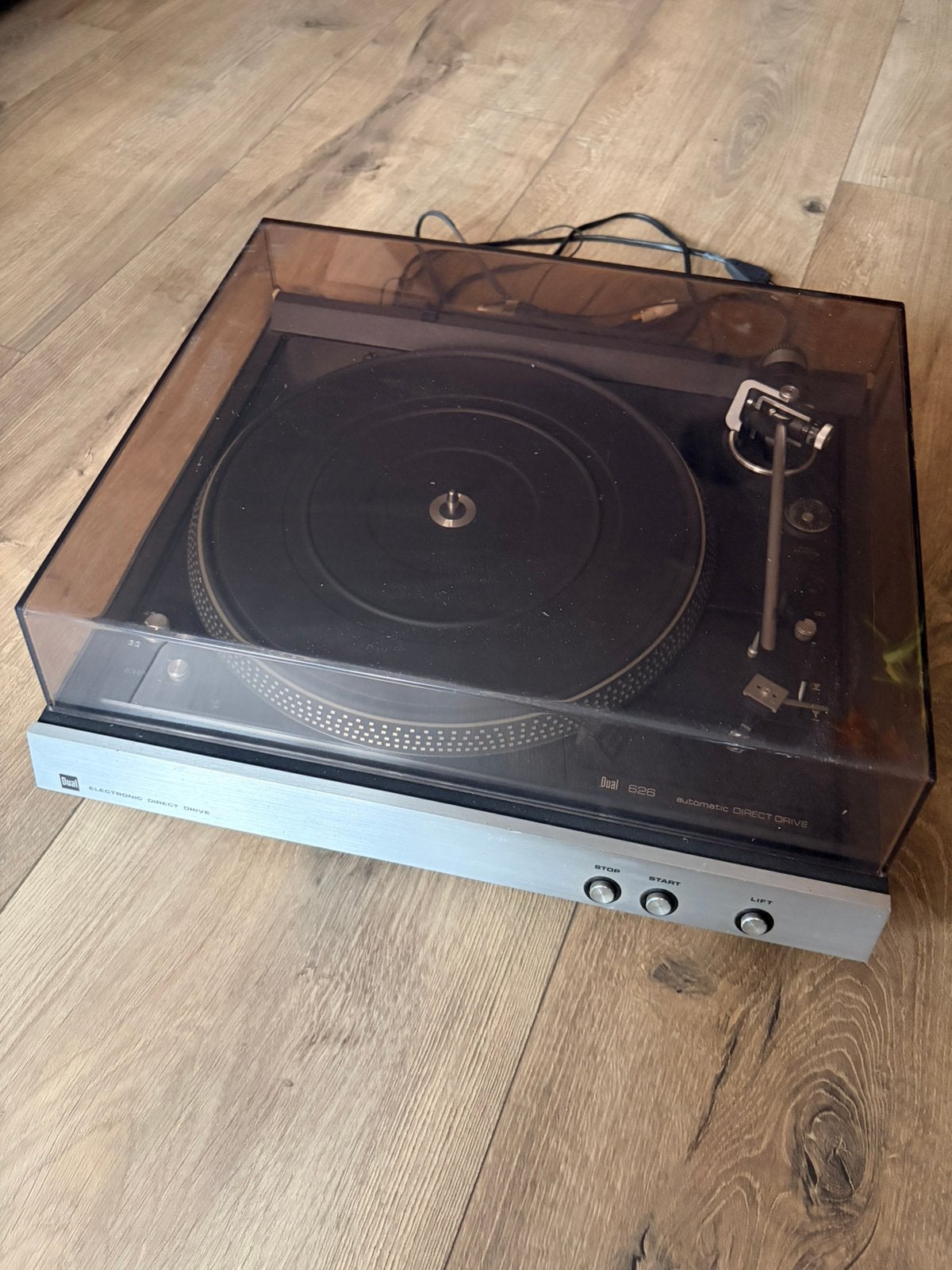 Platenspeler dual electronic direct drive 626, Audio, Tv en Foto, Platenspelers, Ophalen of Verzenden, Zo goed als nieuw, Dual