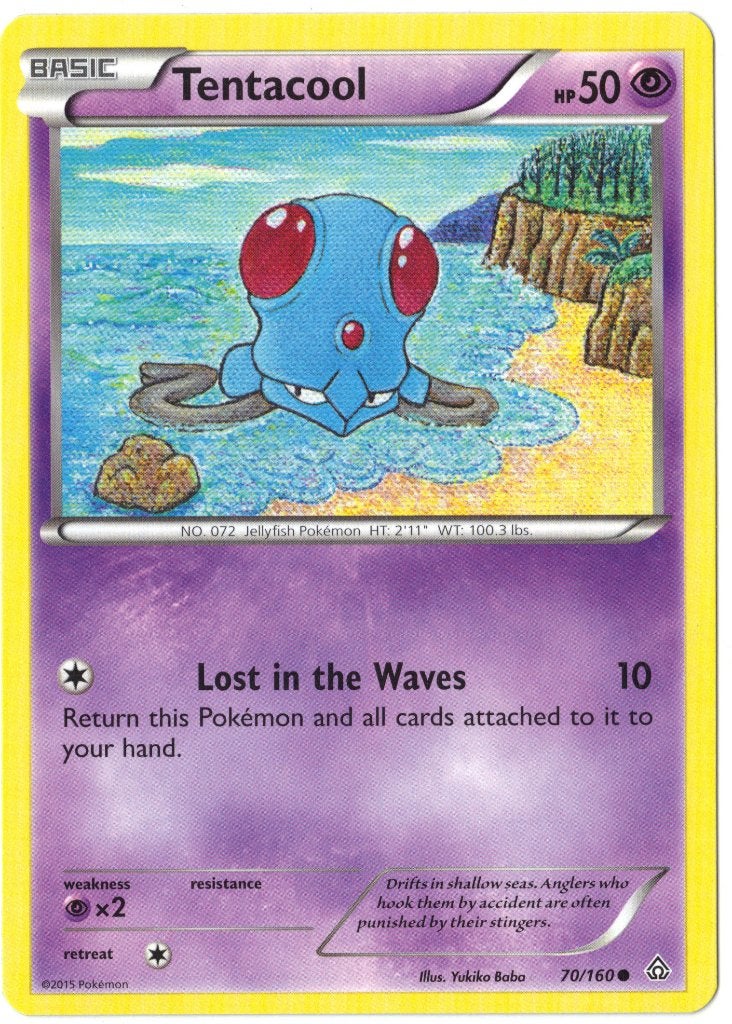 Primal Clash,  Tentacool [common] 70/160, Verzenden, Nieuw, Losse kaart