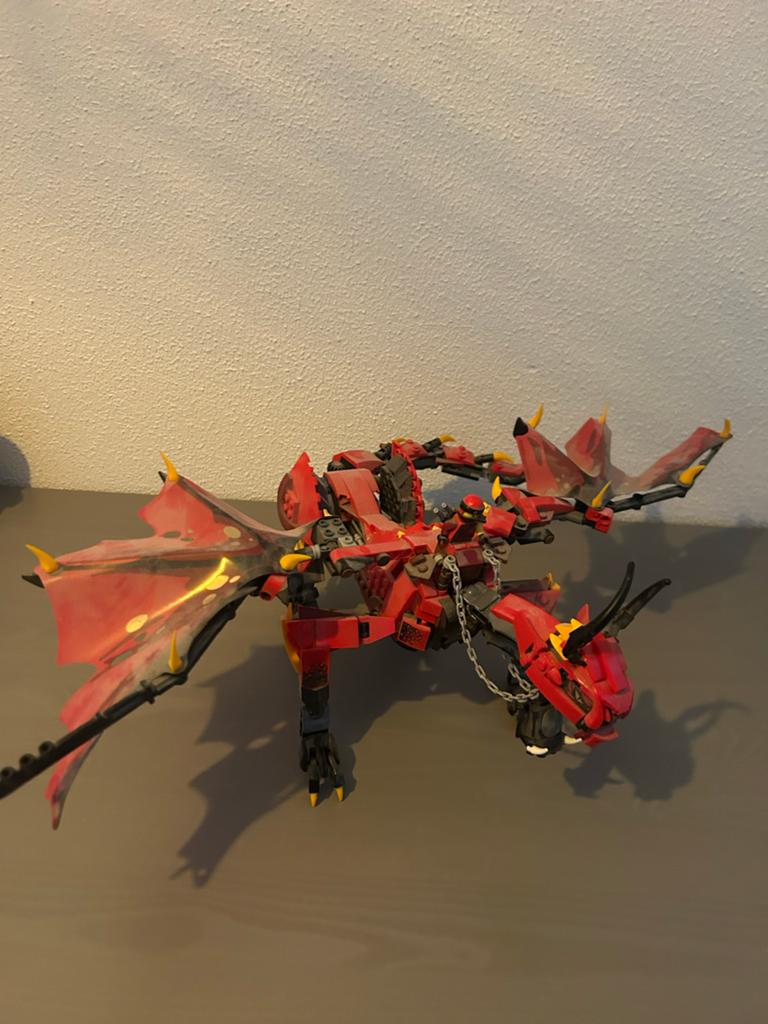 LEGO Ninjago draken en voertuigen set, Ophalen, Gebruikt, Overige merken