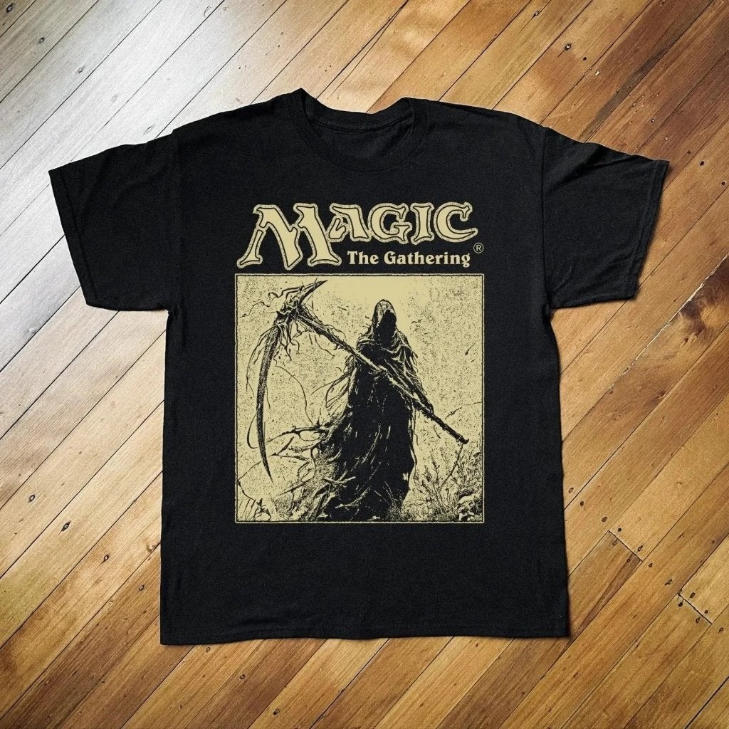 Magic The Gathering T-shirt - Zwart, Ophalen of Verzenden, Nieuw, Overige maten, Zwart
