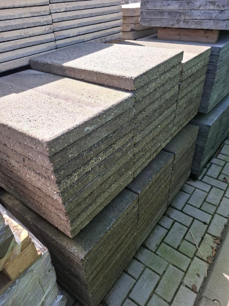 25m² 60x40 betontegels op 4 pallets, Tuin en Terras, Tegels en Klinkers, Ophalen of Verzenden