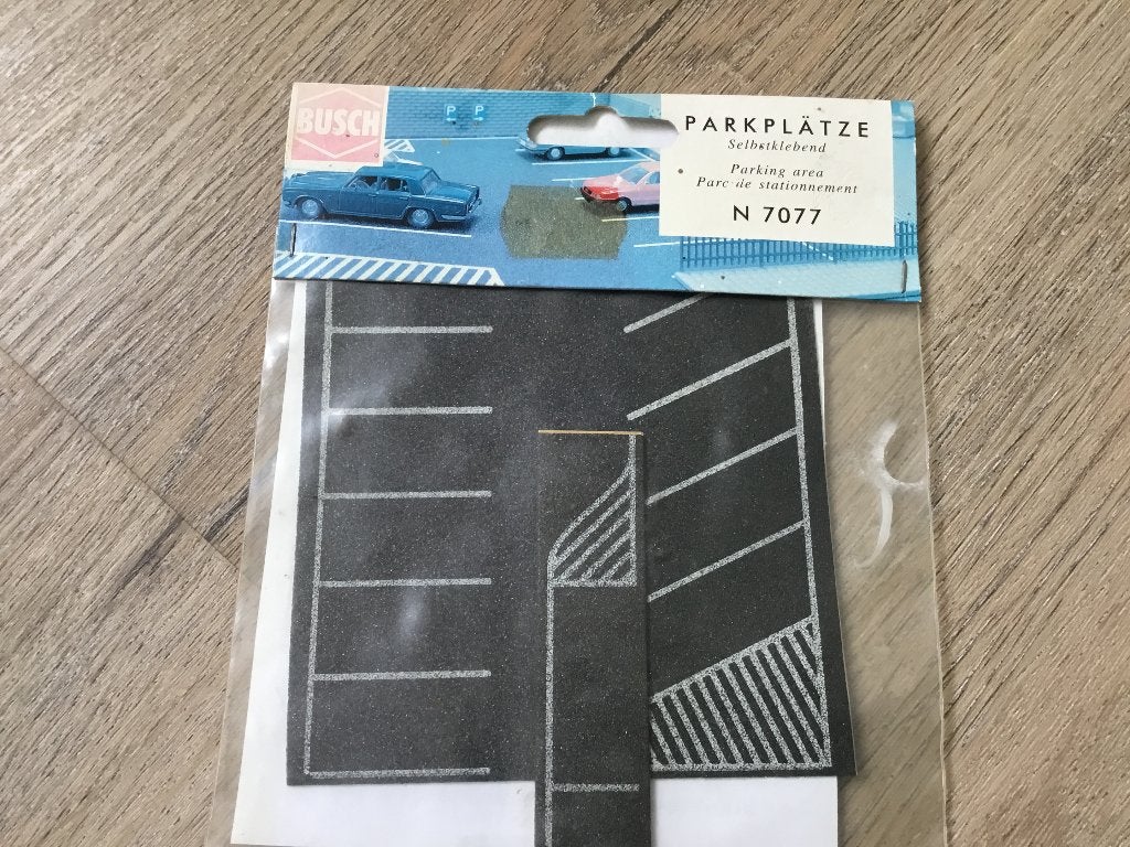 N spoor parkeerplaats, Hobby en Vrije tijd, Modeltreinen | N-Spoor, Overige merken, Gelijkstroom, Overige typen, Ophalen of Verzenden