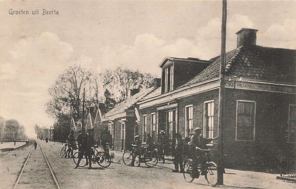 Groeten uit Beerta, Verzamelen, Ophalen of Verzenden, 1920 tot 1940, Ongelopen, Groningen