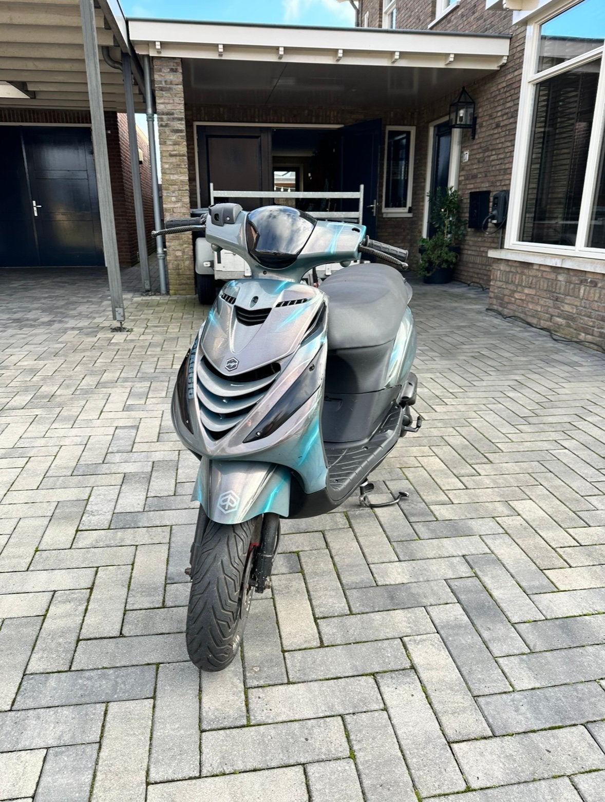 Piaggio zip 2016 70cc opknapper, Ophalen, Zo goed als nieuw, Benzine, Zip