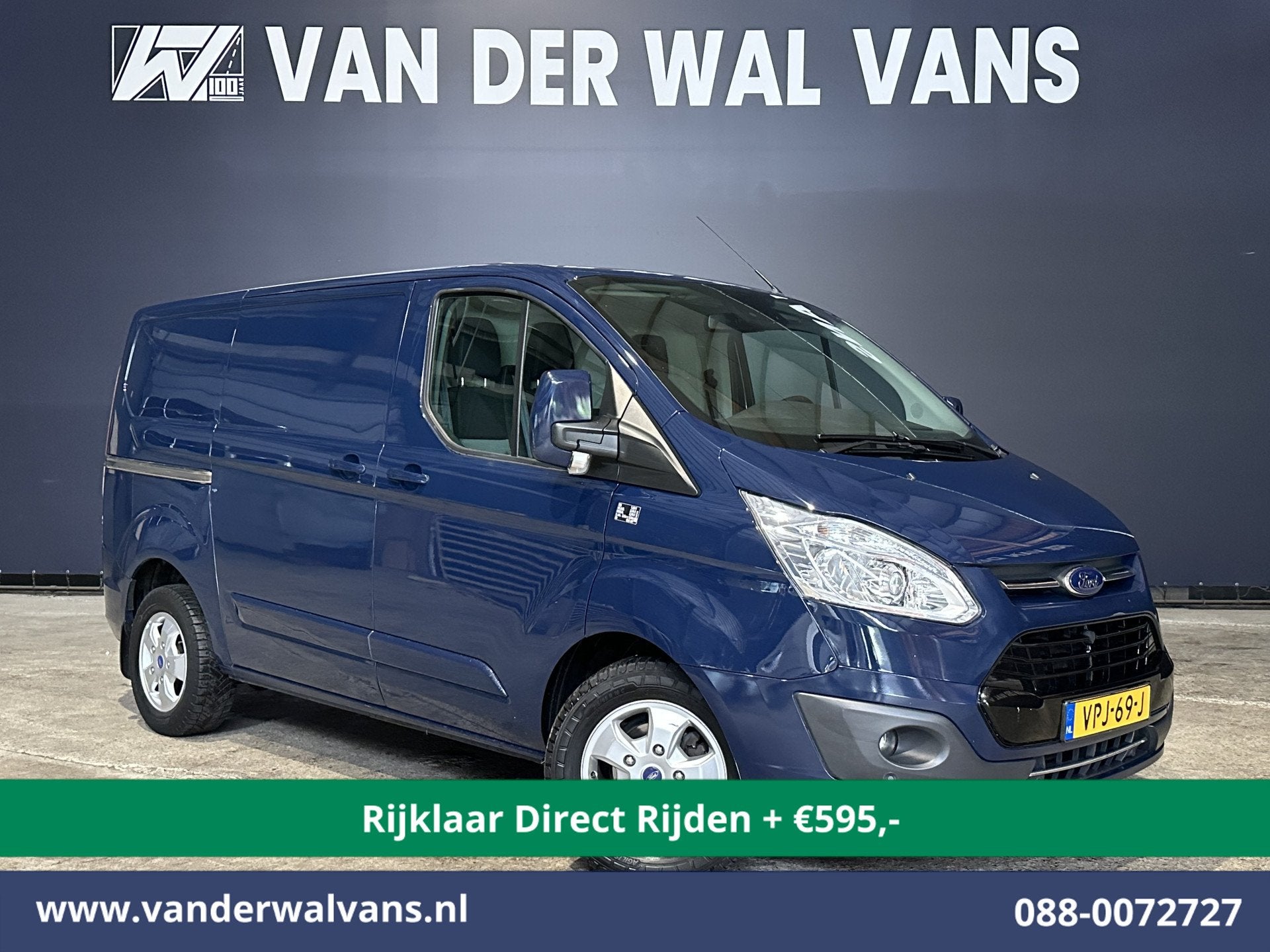 Ford Transit Custom 2.0 TDCI 131pk Automaat L1H1 Euro6 *Rijk
