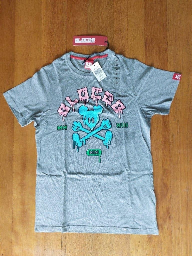 Disney Mickey Slime Tee Grijs maat M - NIEUW, Kleding | Dames, Maat 38/40 (M), Disney, Nieuw, Ophalen of Verzenden