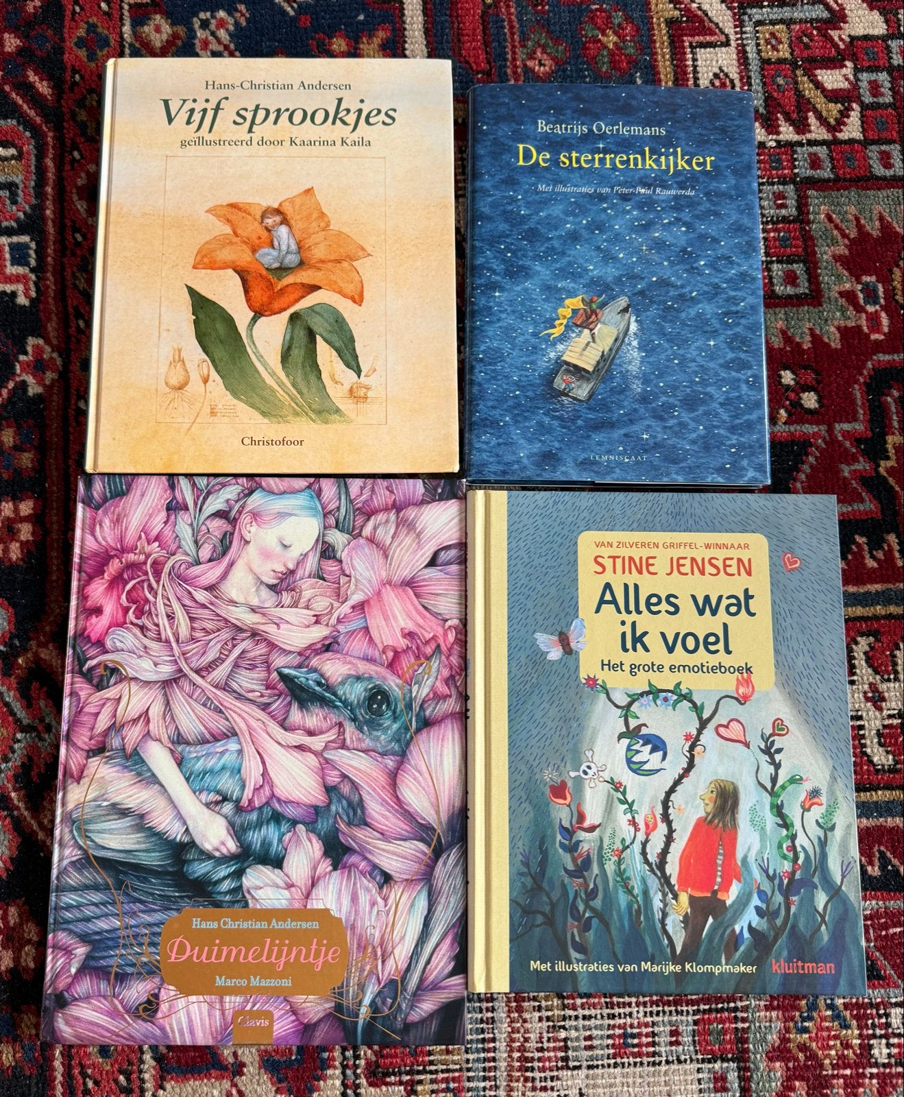 4 kinderboeken: Sprookjes, emoties en avontuur, Ophalen of Verzenden, Zo goed als nieuw, Sprookjes