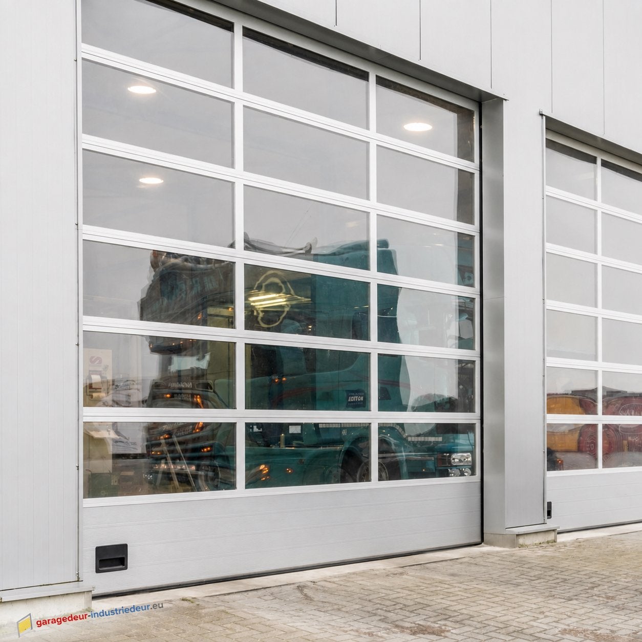 Overheaddeur, Roldeur, Garagedeur, raam, ramen, Vensters NL, Ophalen of Verzenden, 120 cm of meer, Garagedeur, 215 cm of meer