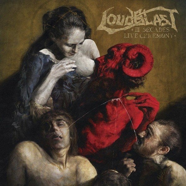LOUDBLAST - III Decades Live Ceremony (Gold vinyl) NIEUW, LP, Death metal, Colored vinyl, Verzenden