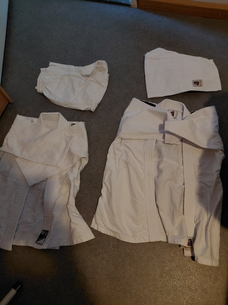 Judopakken maat 120, Sport en Fitness, Ophalen, Maat XS of kleiner, Judo, Zo goed als nieuw