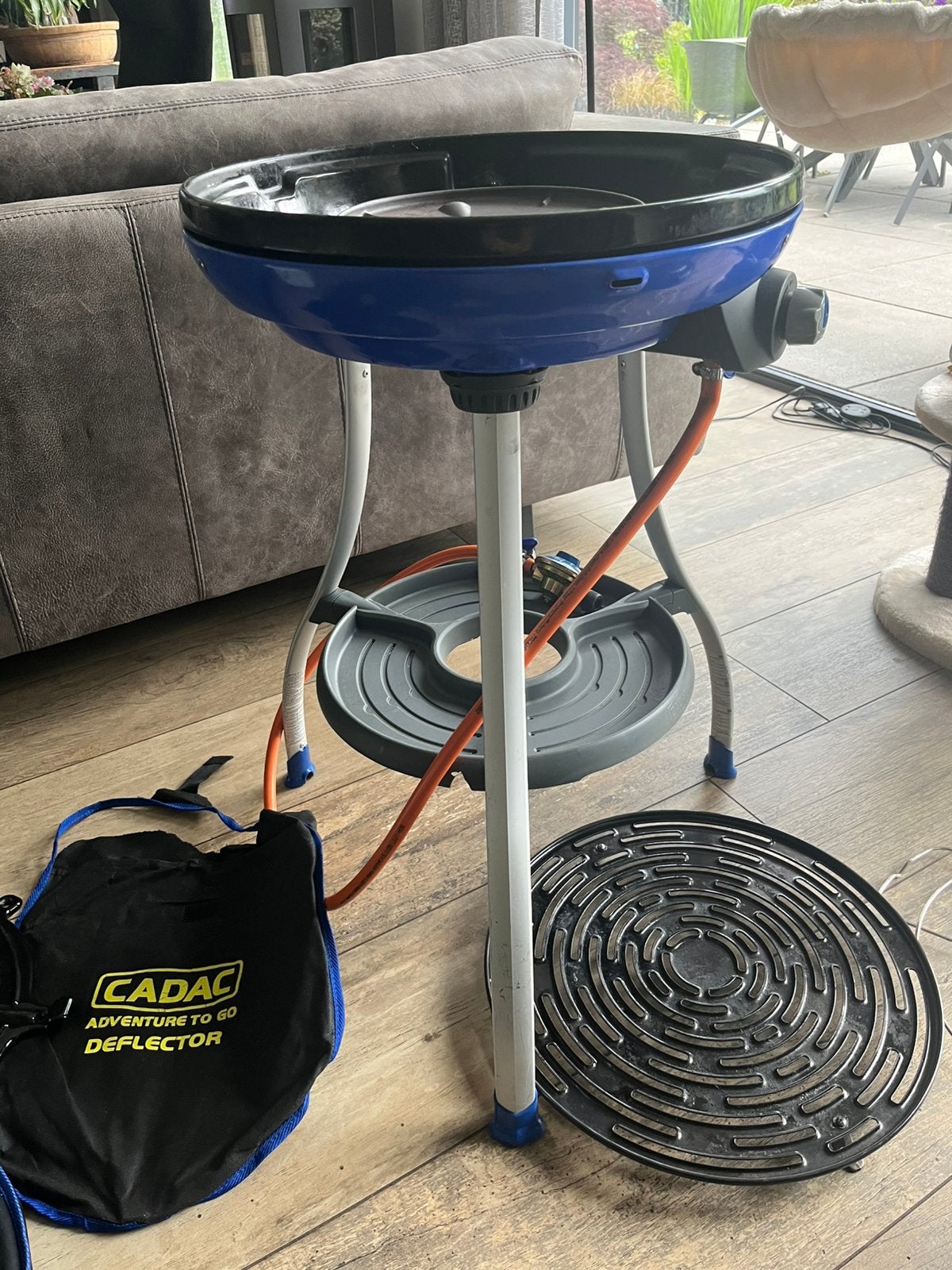Cadac skottelbraai, Ophalen, Gebruikt