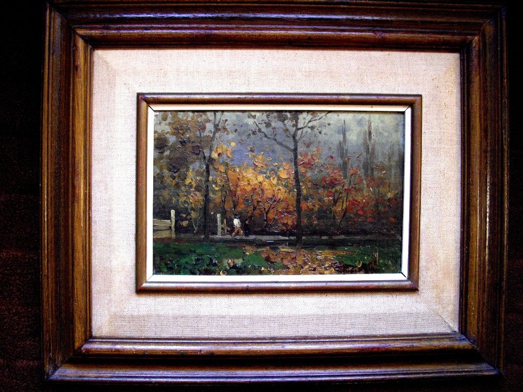 olieverf schilderijtje van willem rip - geen replica!, Antiek en Kunst, Kunst | Schilderijen | Klassiek, Ophalen of Verzenden