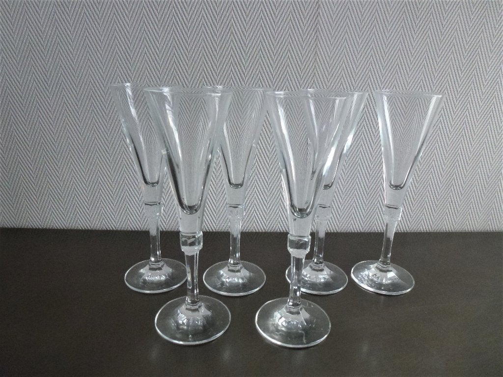 6 Mooie aperitief sherry /port /shot glazen stijlvol ontwerp, Verzamelen, Glas en Borrelglaasjes, Ophalen of Verzenden, Zo goed als nieuw