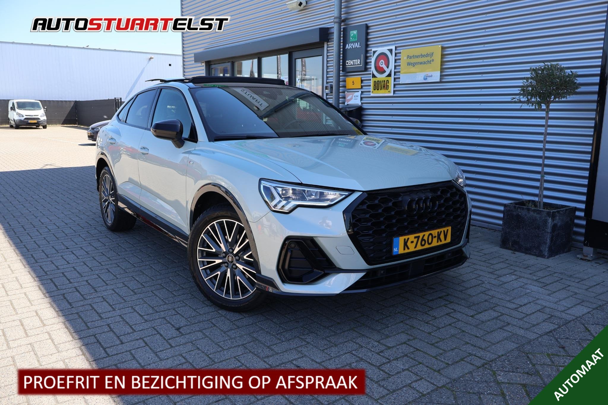 Audi Q3 Sportback 35 TFSI S Edition 2e Eigenaar | Dealer Ond, Auto's, Audi, 4 cilinders, 150 pk, 1505 kg, Leder en Stof