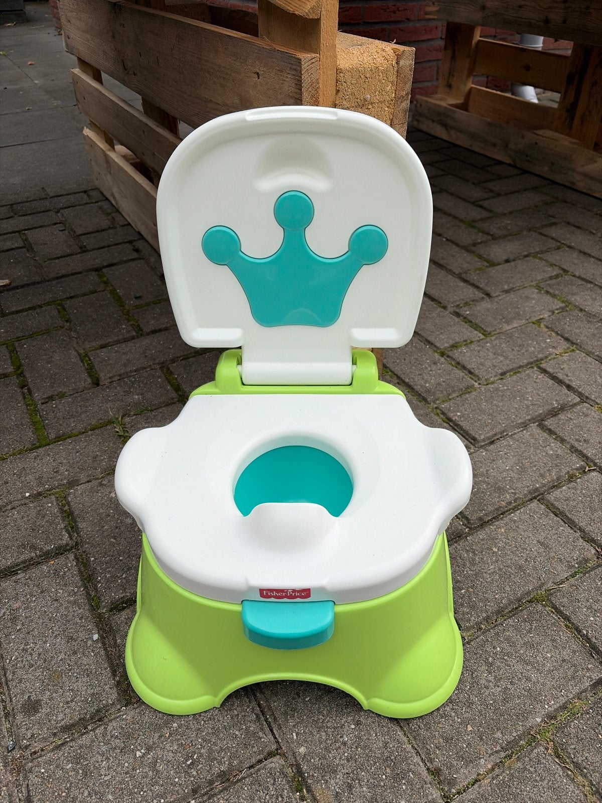 Fisher-Price 3-in-1 Potje - Groen/Wit, Ophalen of Verzenden, Gebruikt