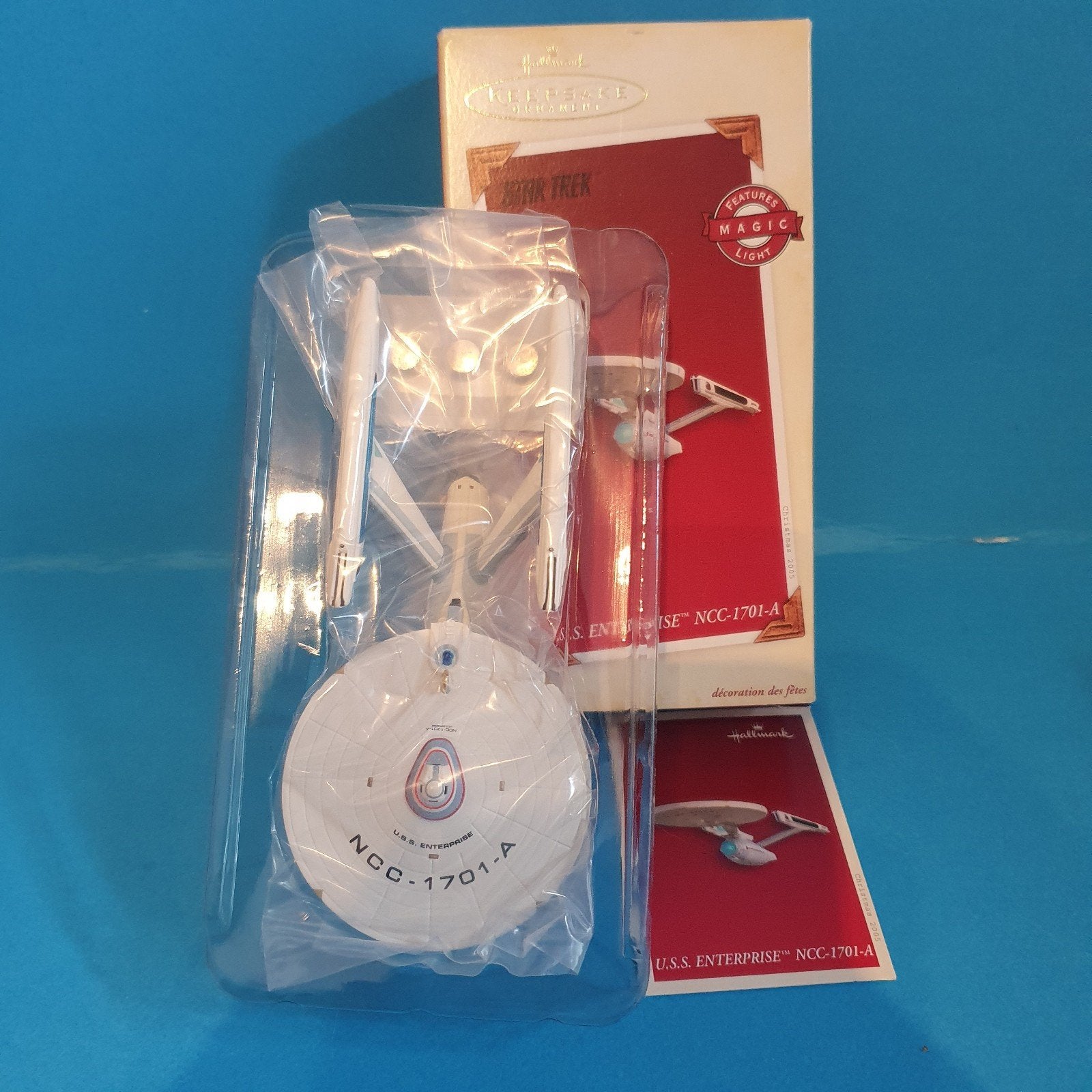 Hallmark Star Trek U.S.S. Enterprise NCC-1701-A Ornament, Ophalen of Verzenden, Zo goed als nieuw