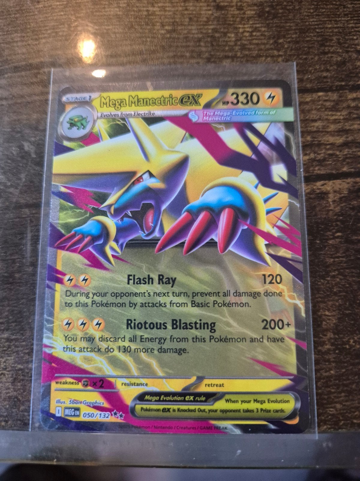 Mega manectric ex 050/132, Ophalen of Verzenden, Nieuw
