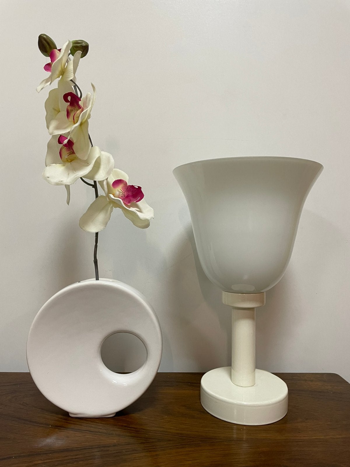 Leuk lampje jaren 60 space age, Gebruikt, ., ., E27 (groot)