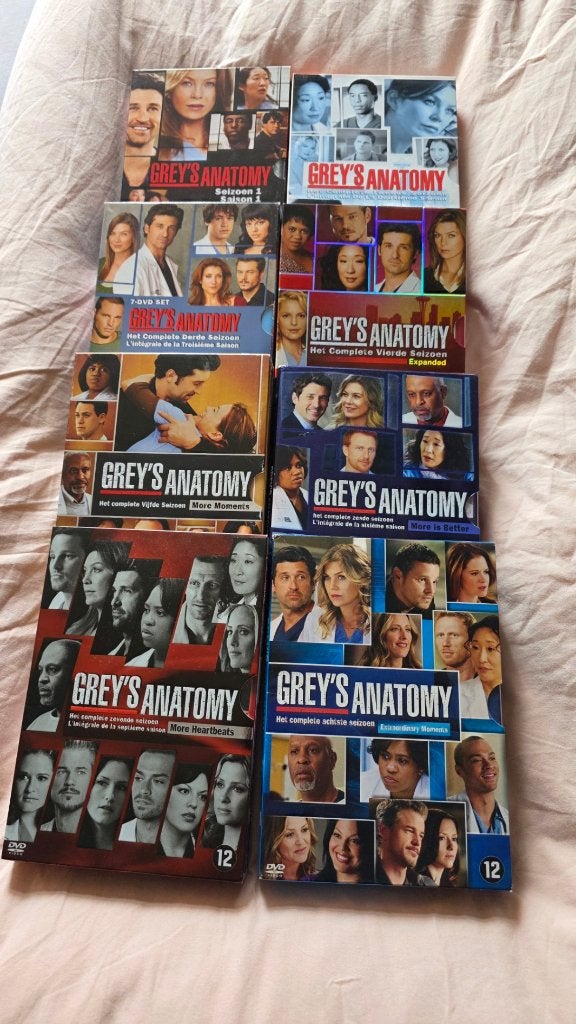 Grey's Anatomy📀Seizoen 1 t/m 8📀In Hele Mooie Staat, Cd's en Dvd's, Dvd's | Tv en Series, Ophalen, Nederlands, Drama, Seizoen 3