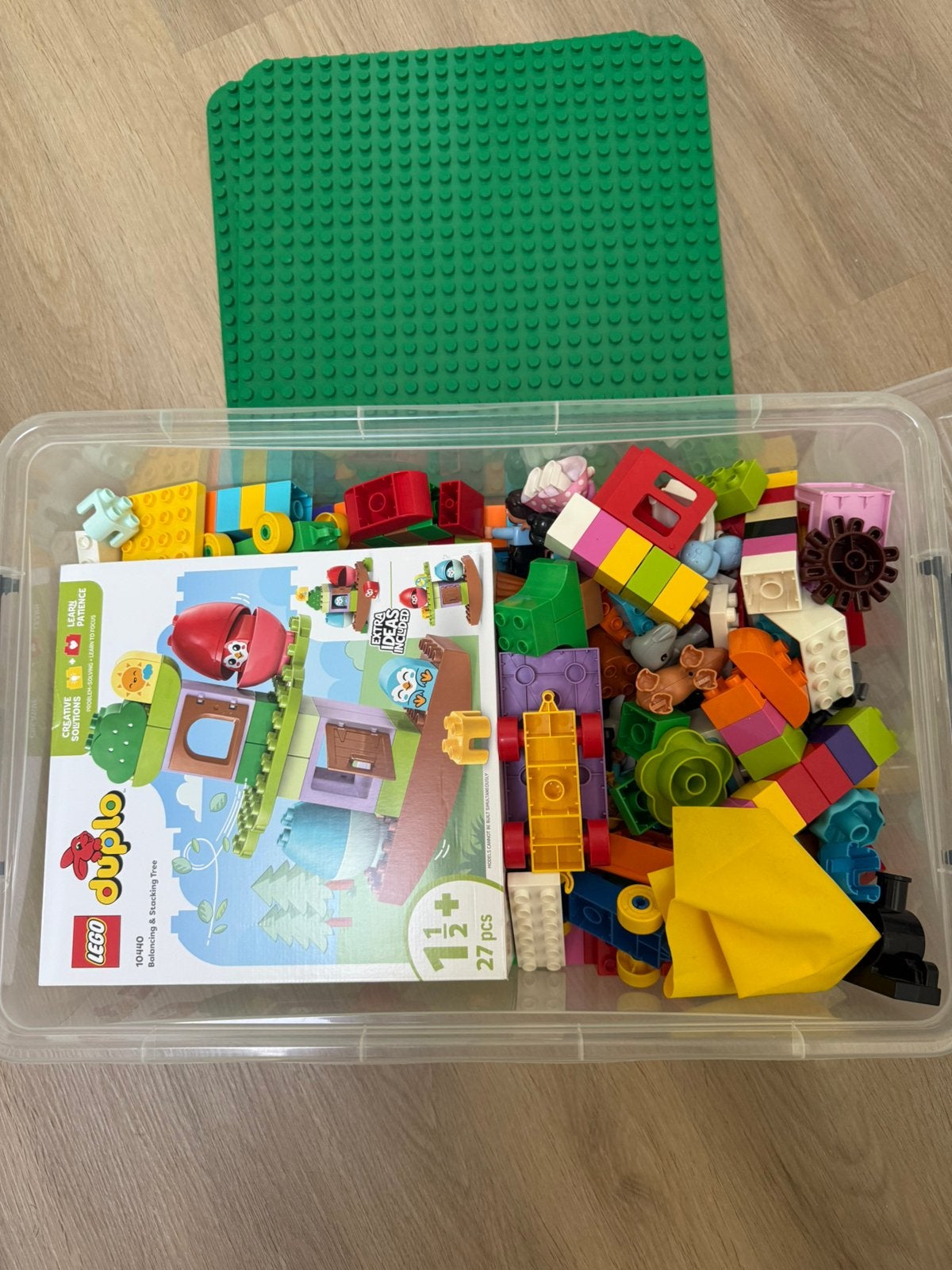 Dublo bak vol, gloenieuwe set en 2 bouwplaten, Ophalen of Verzenden, Nieuw