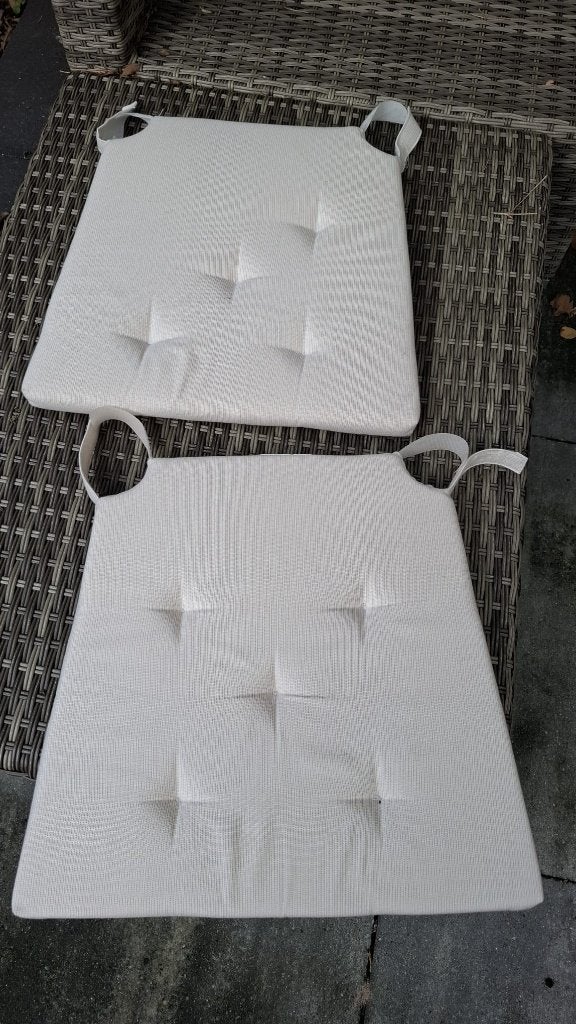 IKEA Justina stoelkussens, Ophalen, Beige, IKEA, Vierkant