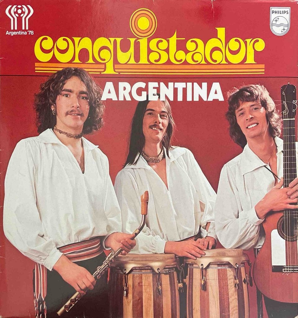 Conquistador - Argentina, Gebruikt, Ophalen of Verzenden, 12 inch, Inclusief binnenhoes
