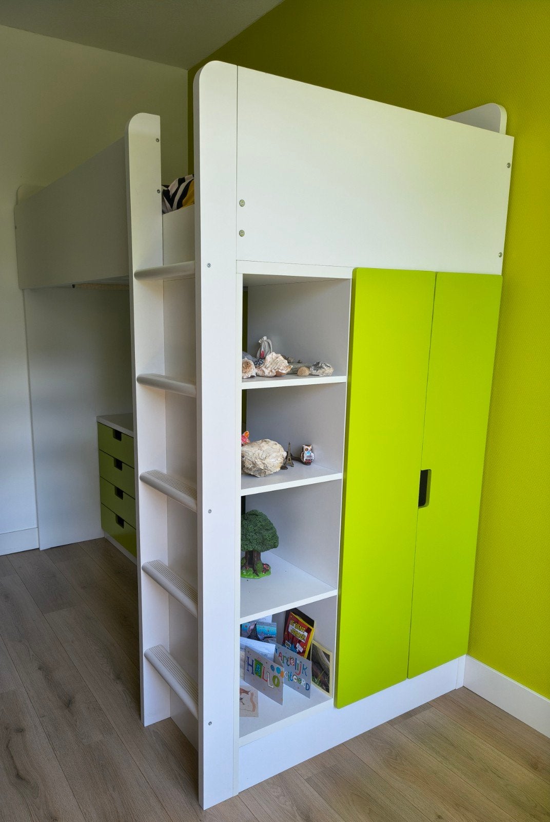 Hoogslaper Ikea Smastad, Ophalen, 85 tot 100 cm, Gebruikt, Hoogslaper of Stapelbed