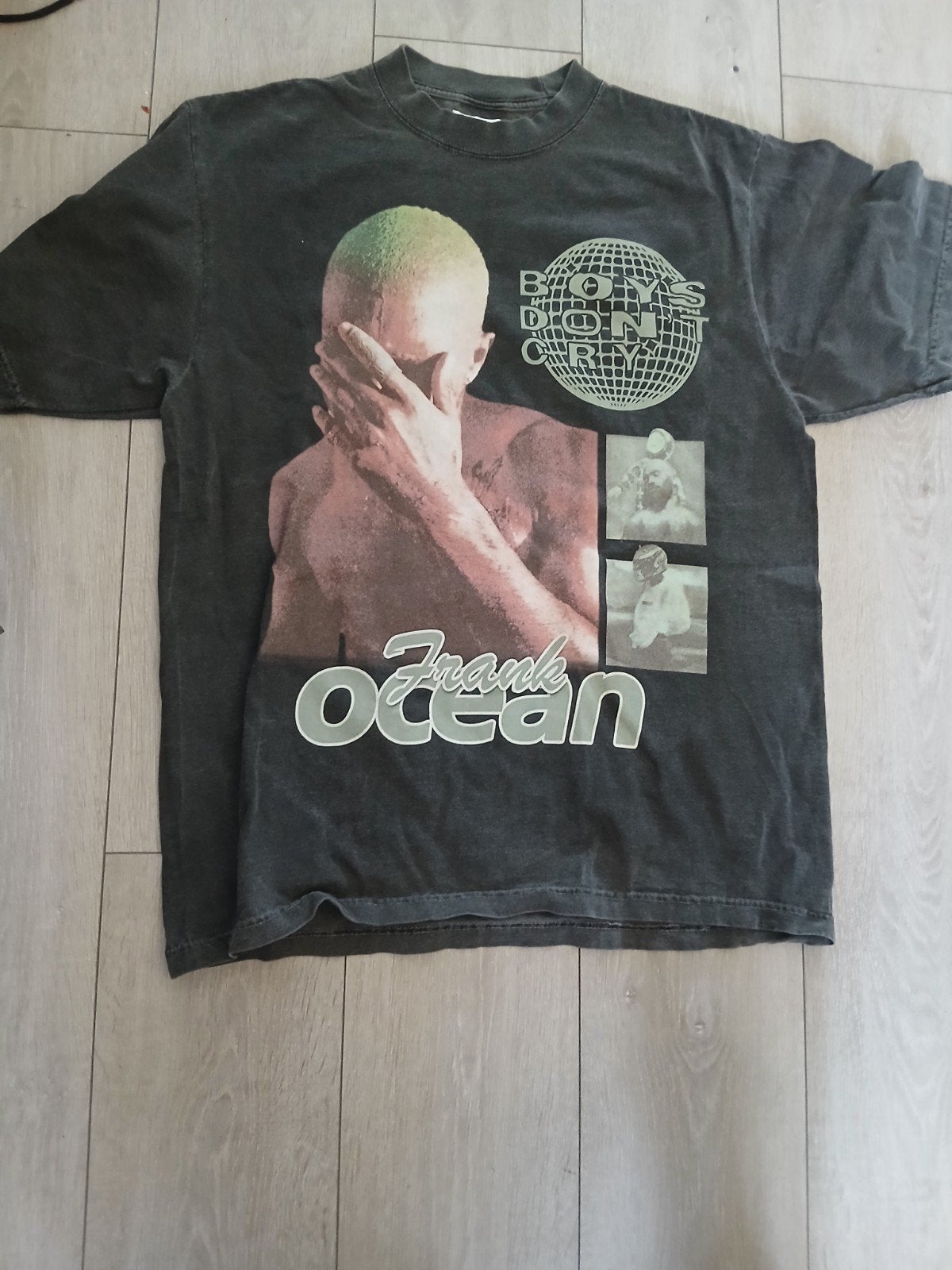 Frank Ocean Blond T-shirt - Zwart met print maat L, Kleding | Heren, T-shirts, Maat 52/54 (L), Zwart, Geen merk, Ophalen of Verzenden