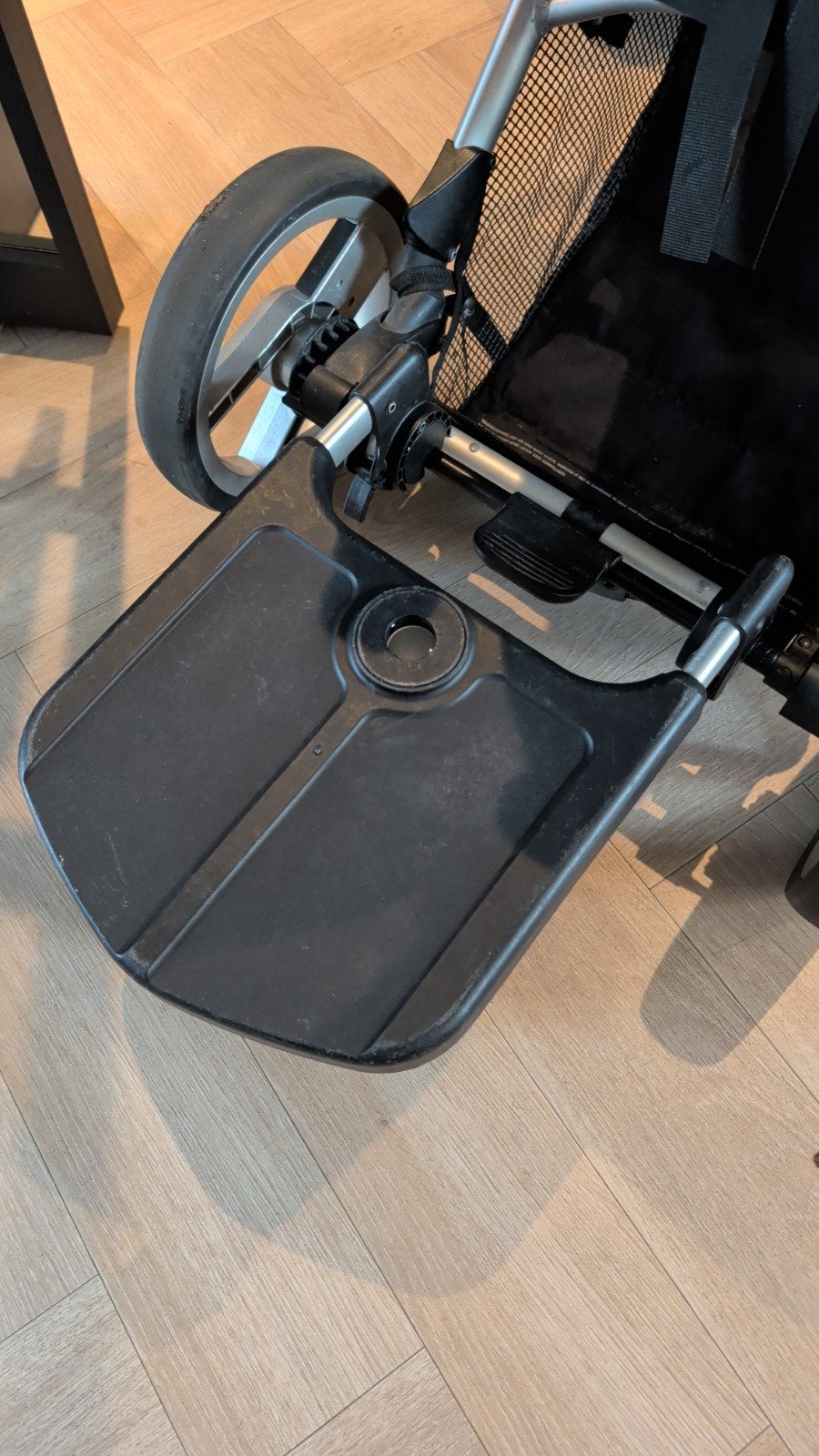 Mutsy Step-Up Board voor Igo/Evo/Exo Kinderwagens, Kinderen en Baby's, Kinderwagens en Combinaties, Ophalen of Verzenden, Gebruikt