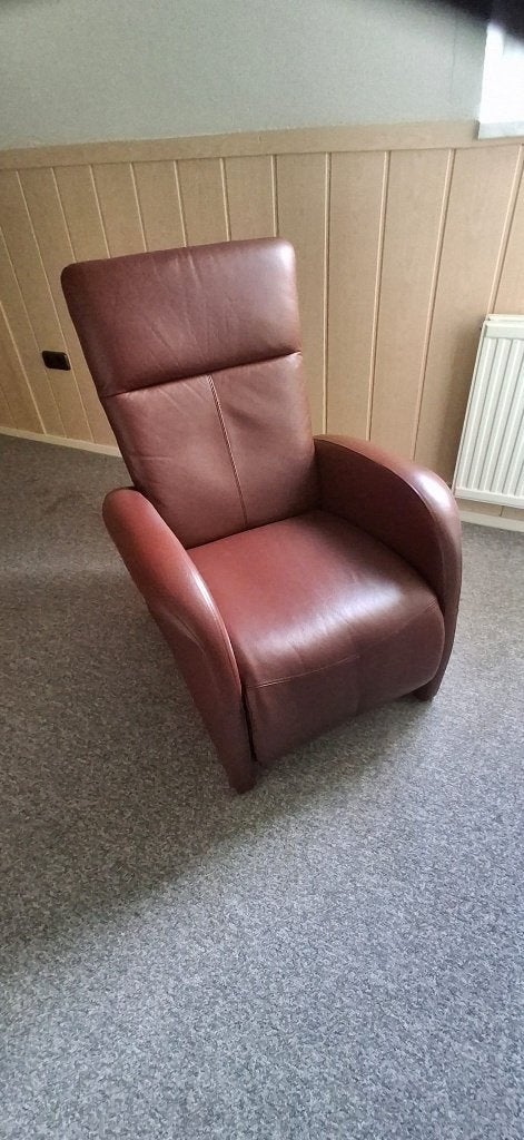 relax fauteil, Huis en Inrichting, Ophalen, Gebruikt, 50 tot 75 cm, Leer