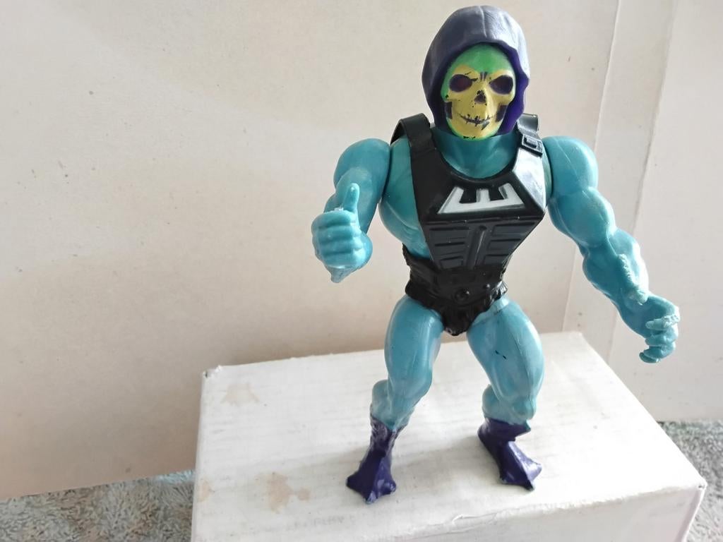 VINTAGE  HE-MAN   SKELETOR   MATTEL  1981, Verzamelen, Poppetjes en Figuurtjes, Ophalen of Verzenden, Zo goed als nieuw