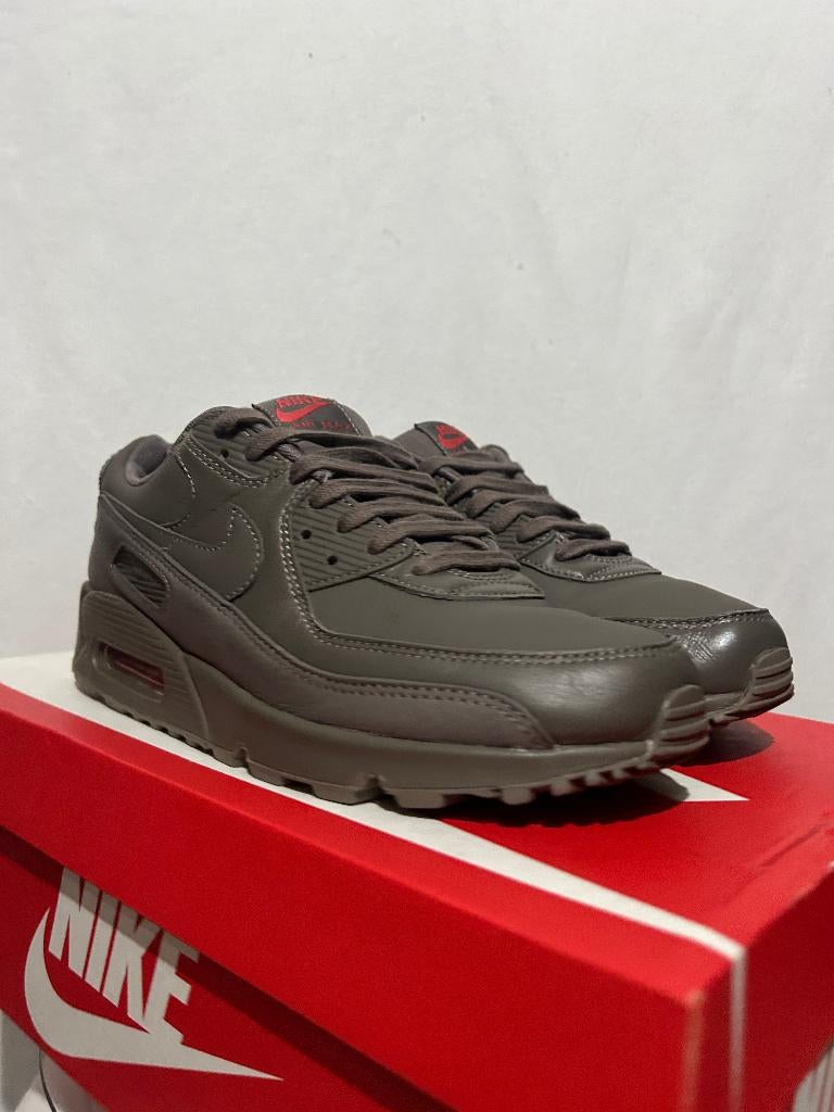 ALS NIEUW! Maat 44 - Nike Air Max 90 ESS+ Cave Stone, Overige kleuren, Verzenden, Nike, Nike