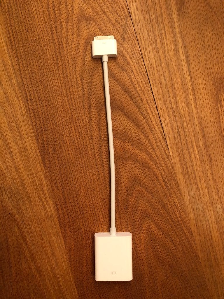 Apple iPad iPhone 30 pin VGA connector kabel (A1368), Ophalen of Verzenden, Zo goed als nieuw