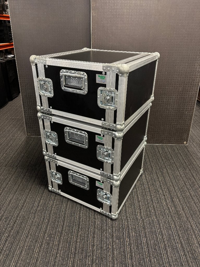 3x 6he Rack Flightcase, Muziek en Instrumenten, Behuizingen en Koffers, Ophalen, -, -, Overige instrumenten