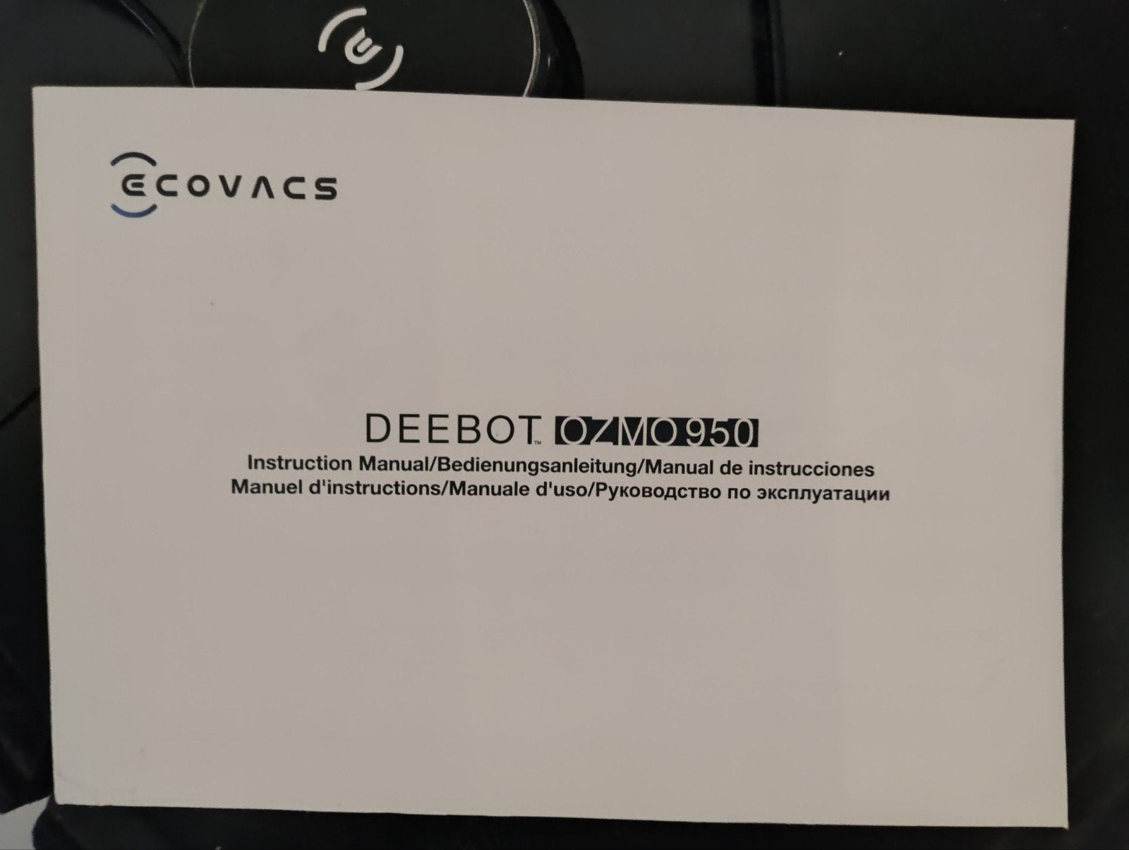 Ecovacs Deebot ozmo 950 reserve onderdelen, Ophalen, Ecovacs, Robotstofzuiger, Minder dan 1200 watt