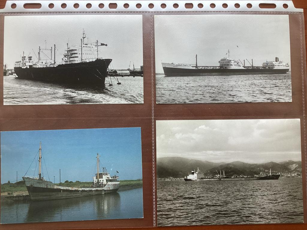 Schepen van de Rotterdamsche Lloyd: 25 kaarten, 17 foto's, Ophalen of Verzenden, Zo goed als nieuw